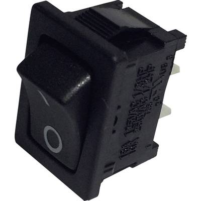 Interrupteur à bascule TRU COMPONENTS TC-R13-66A-02 1587515 250 V/AC 6 A 1 x Off/On  à accrochage 1 pc(s)