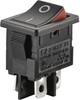 Interrupteur à bascule TRU COMPONENTS TC-R13-73A2-02 1587540 250 V/AC 6 A 2 x Off/On à accrochage 1 pc(s)