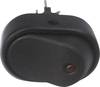 TRU COMPONENTS 1587552 Interrupteur à bascule pour l'automobile TC-R13-133L-SQ RED 12 V/DC 30 A 1 pc(s)