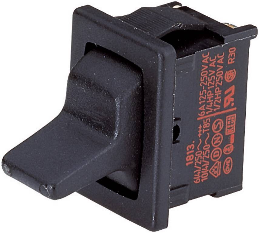 Interrupteur à levier 1 x On/Off/On Marquardt 1818.1102 250 V/AC 6 A permanent/0/permanent 1 pc(s)