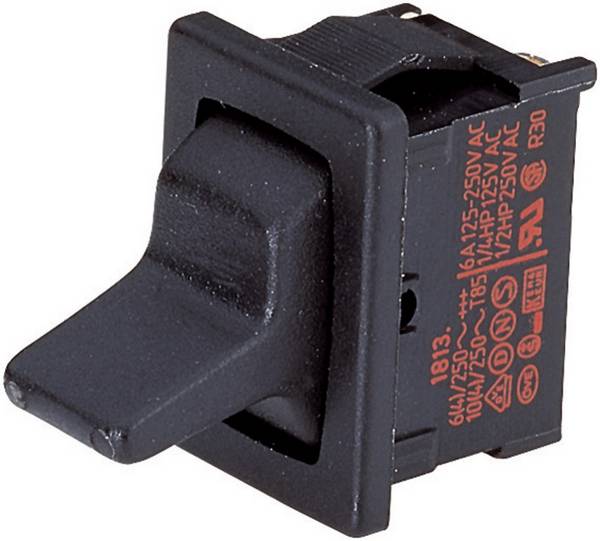 Interrupteur à levier 1 x On/Off/On Marquardt 1818.1102 250 V/AC 6 A permanent/0/permanent 1 pc(s)