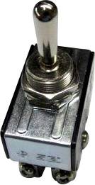 Interrupteur à levier 2 x Off/On TRU COMPONENTS TC-R13-28F-06 1587678 250 V/AC 10 A à accrochage 1 pc(s)