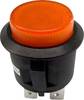 Interrupteur à pression TRU COMPONENTS TC-R13-527BL-02YL 1587765 250 V/AC 6 A 1 x On/Off à accrochage 1 pc(s)