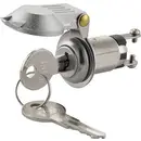 Commutateur à clé TRU COMPONENTS TC-K3-16A2-06 1587792 12 V/DC, 24 V/DC 10 A 1 x Off/On 1 x 90 ° 1 pc(s)