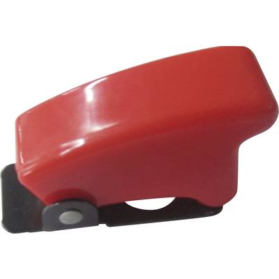Poignée de sécurité rouge avec support de protection de lame noir. Principalement utilisé pour guider et ranger le couteau en toute sécurité.