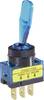 TRU COMPONENTS 1587835 Interrupteur à levier pour l'automobile TC-R13-61B ILLUMINATED BLUE 12 V/DC 1 pc(s)