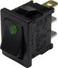 Interrupteur à bascule TRU COMPONENTS TC-R13-66B2-02 B/B 1587845 12 V/DC 16 A 1 x Off/On à accrochage 1 pc(s)