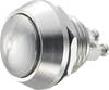 Bouton-poussoir antivandalisme TRU COMPONENTS GQ12B-S 701256 48 V/DC 2 A 1 x Off/(On) IP65 à rappel 1 pc(s)