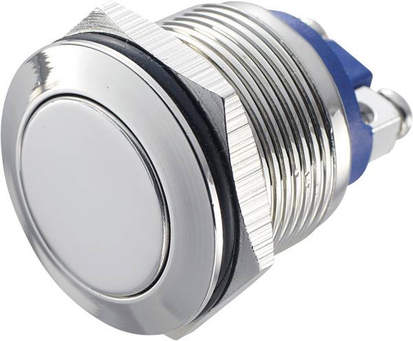 Bouton-poussoir antivandalisme TRU COMPONENTS GQ 19F-N 48 V/DC 2 A 1 x Off/(On) à rappel IP65 1 pc(s)