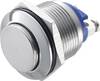 TRU COMPONENTS GQ 19H-S Bouton-poussoir antivandalisme 48 V/DC 2 A 1 x Off/(On) à rappel IP65 1 pc(s)