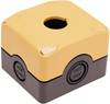 Pizzato Elettrica ES 31001 1 emplacement (L x l x H) 72 x 80 x 56 mm noir, jaune 1 pc(s)