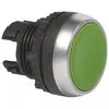 Bouton-poussoir collerette plastique, chromé vert BACO L21AA02 1 pc(s)