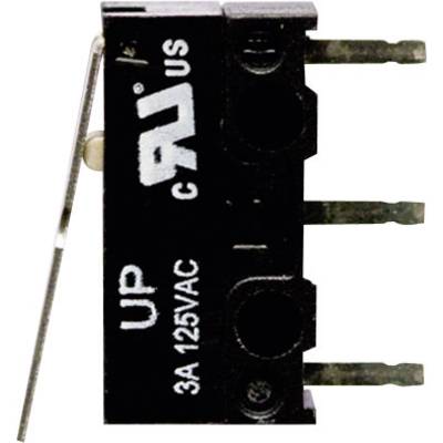TE Connectivity 1825043-3 Microrupteur 1825043-3 30 V/DC 0.1 A 1 x On/(On)  à rappel 1 pc(s) 