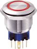 Bouton-poussoir antivandalisme TRU COMPONENTS GQ25-11E/R/12V 701803 250 V/AC 5 A 1 x On/(On) IP65 à rappel 1 pc(s)