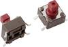 Mentor 1254.1107 1254.1107 Bouton-poussoir 12 V/DC 0.05 A 1 x Off/(On) à rappel 1 pc(s)