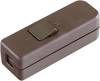 Interrupteur pour câble souple interBär 8006-009.01 marron 1 x Off/On 6 A 1 pc(s)