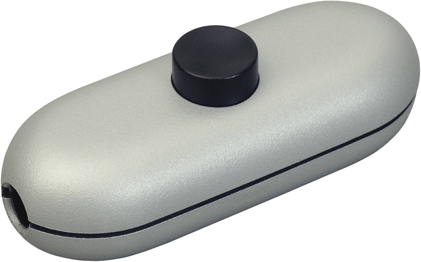 s INTERB/ÄR Interrupteur pour c/âble Souple 5044-004.01 Noir 1 x Off//on 2 A 1 pc