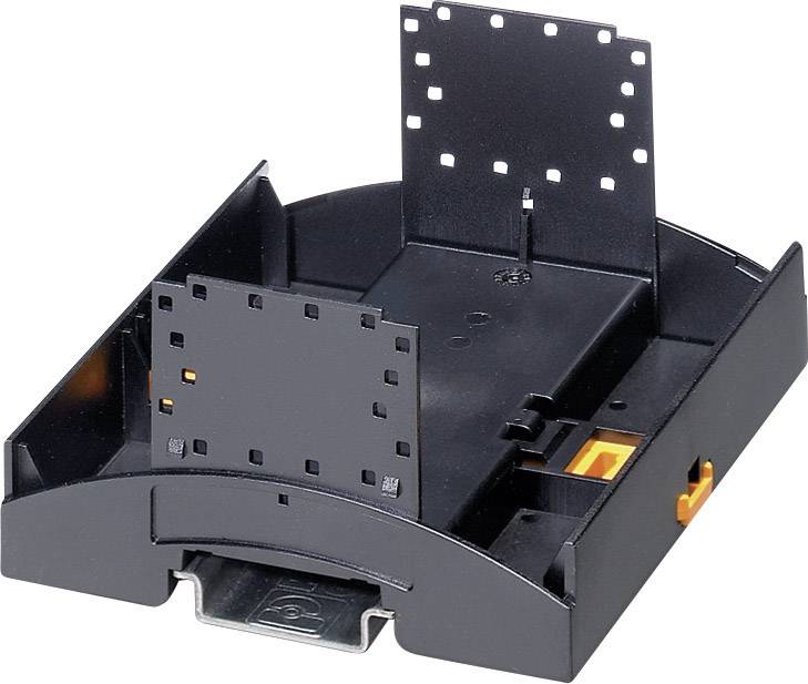 Elément inférieur de boîtier pour rail Phoenix Contact BC 53,6 UT HBUS BK 2896403 Polycarbonate noir 89.7 x 53.6 x 62.6 