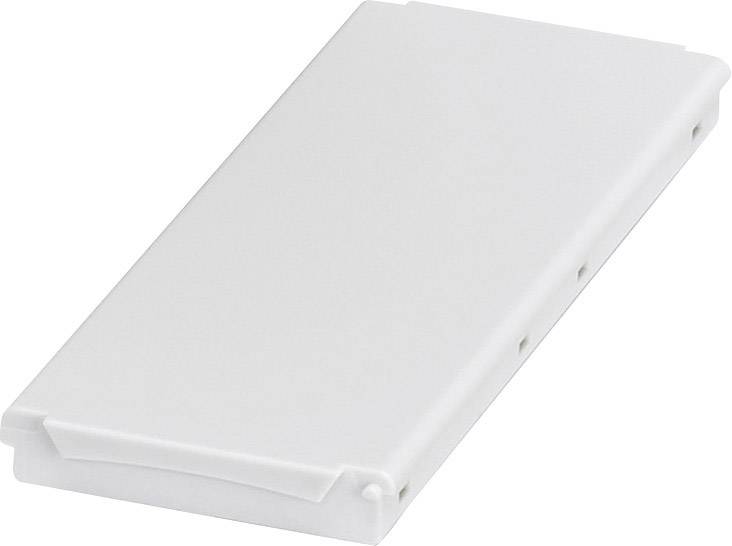 Couvercle de boîtier pour rail Phoenix Contact BC 107,6 DKL R KMGY 2896173 Polycarbonate gris clair 45 x 107.6 x 8 1 pc(