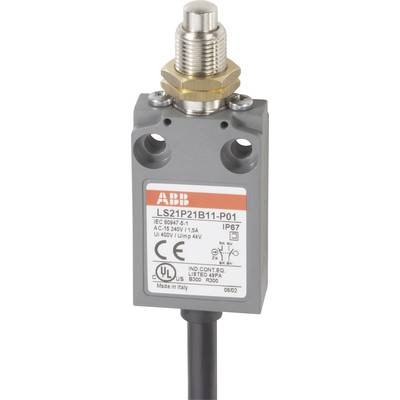 ABB 1SBV016021R3201 LS21P21B11-P01 Interrupteur de fin de course 400 V/AC 5 A poussoir avec filetage à rappel IP67 1 pc(-0