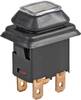 Marquardt 1683.8101 1683.8101 Interrupteur à pression 250 V/AC 16 A 1 x On/Off à accrochage (L x l) 21 mm x 15 mm IP65 1 pc(s)