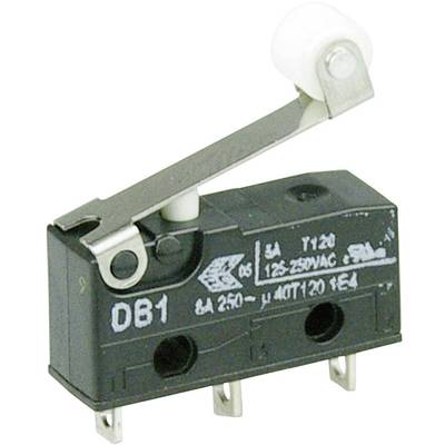 ZF DB1C-A1RB Microrupteur DB1C-A1RB 250 V/AC 6 A 1 x On/(On)  à rappel 1 pc(s) 