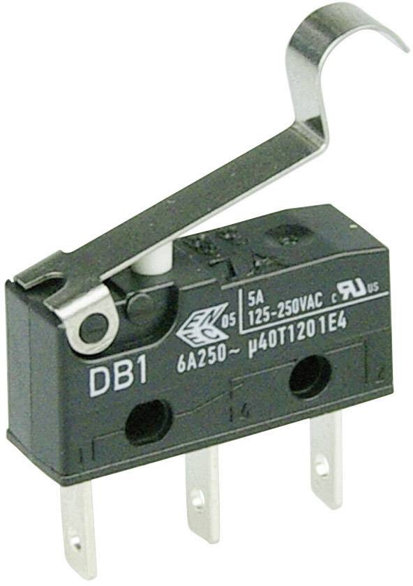 ZF DB1C-B1SC Microrupteur DB1C-B1SC 250 V/AC 6 A 1 x On/(On) à rappel 1 pc(s)