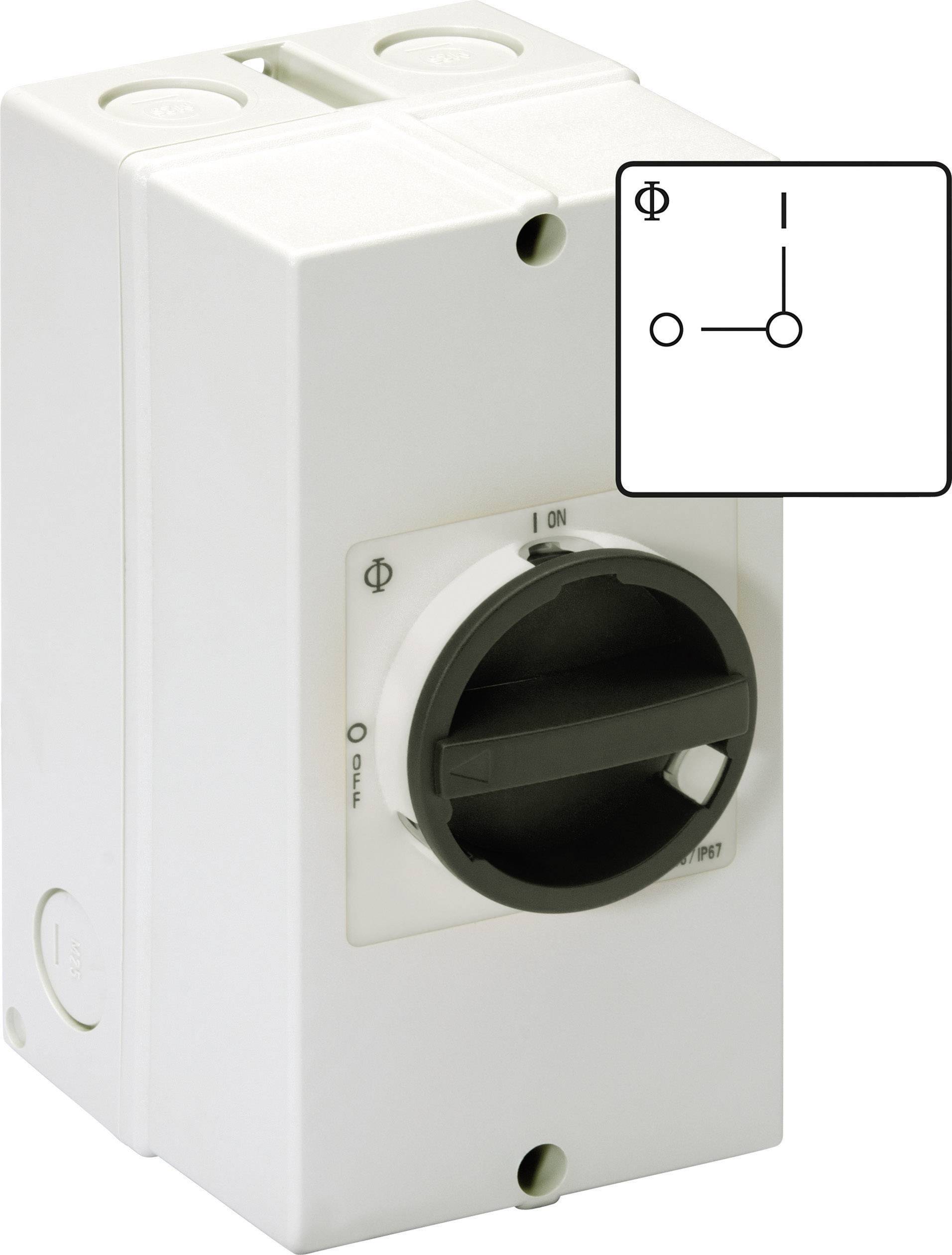 Kraus & Naimer KG10.T103/40.KS51V Coffret de proximité refermable 20 A 1 x 90 ° noir 1 pc(s)