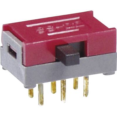 NKK Switches SS22SDH2 Interrupteur à glissière 30 V/DC 0.1 A 2 x On/On  1 pc(s) 