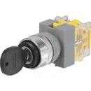 Commutateur à clé TRU COMPONENTS 704536 Y090-A-20Y/33 250 V/AC 5 A 2 x Off/(On) 2 x 45 ° IP40