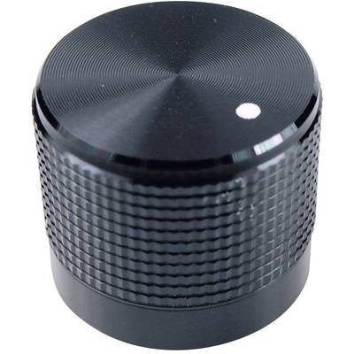 Tête de bouton rotatif Cliff FC7225 avec point noir (Ø x H) 20 mm x 17 mm 1 pc(s)