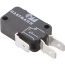 PTR Hartmann 04G01B01X01A Microrupteur 04G01B01X01A 250 V/AC 16 A 1 x Off/(On) à rappel 1 pc(s)