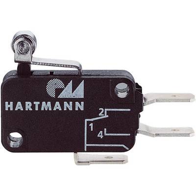 PTR Hartmann 04G01C06B01A Microrupteur 04G01C06B01A 250 V/AC 16 A 1 x On/(On)  à rappel 1 pc(s) 