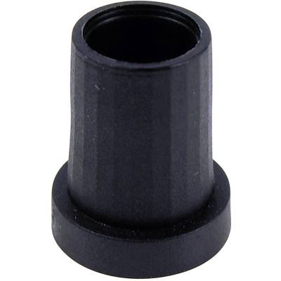 Tête de bouton rotatif Cliff CL17094  noir (Ø x H) 14 mm x 18 mm 1 pc(s)