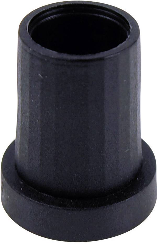 Tête de bouton rotatif Cliff CL17094 noir (Ø x H) 14 mm x 18 mm 1 pc(s)