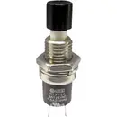 TRU COMPONENTS TC-R13-24B1-05 BK Bouton-poussoir 250 V/AC 1.5 A 1 x On/(Off) à rappel noir 1 pc(s)