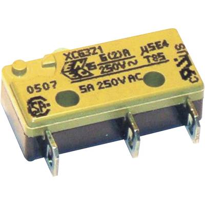 Saia XCG3J1Z1 Microrupteur XCG3J1Z1 250 V/AC 6 A 1 x On/(On) IP40 à rappel 1 pc(s) 