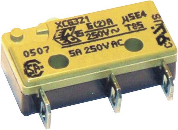Saia XCG3Z1 Microrupteur XCG3Z1 250 V/AC 6 A 1 x On/(On) IP40 à rappel 1 pc(s)