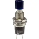 TRU COMPONENTS TC-R13-24B1-05 BL Bouton-poussoir 250 V/AC 1.5 A 1 x On/(Off) à rappel bleu 1 pc(s)