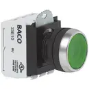 BACO BAL21AH20L L21AH20L Bouton-poussoir collerette plastique, chromé vert 1 pc(s)