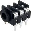 Jack 3.5 mm embase femelle horizontale Cliff FCR1295 Nombre de pôles: 3 stéréo noir 1 pc(s)