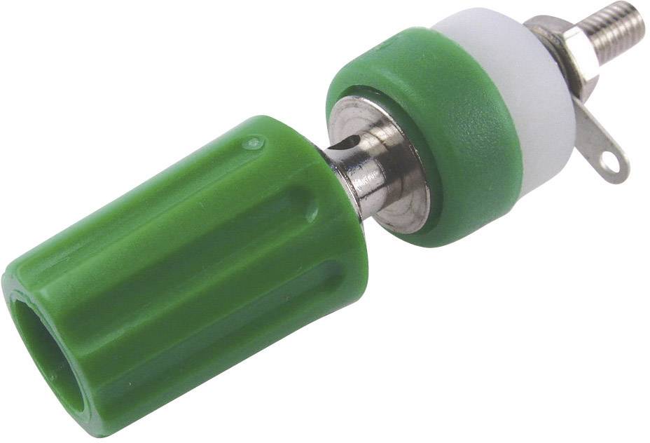 Borne de polarité Ø stylo (détails): 4 mm Cliff CL1508 vert 15 A 1 pc(s)