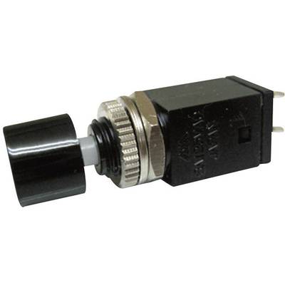Touche noir et gris avec des vis de fixation et des connexions à l'arrière. Utilisée dans les circuits électroniques pour le contrôle.