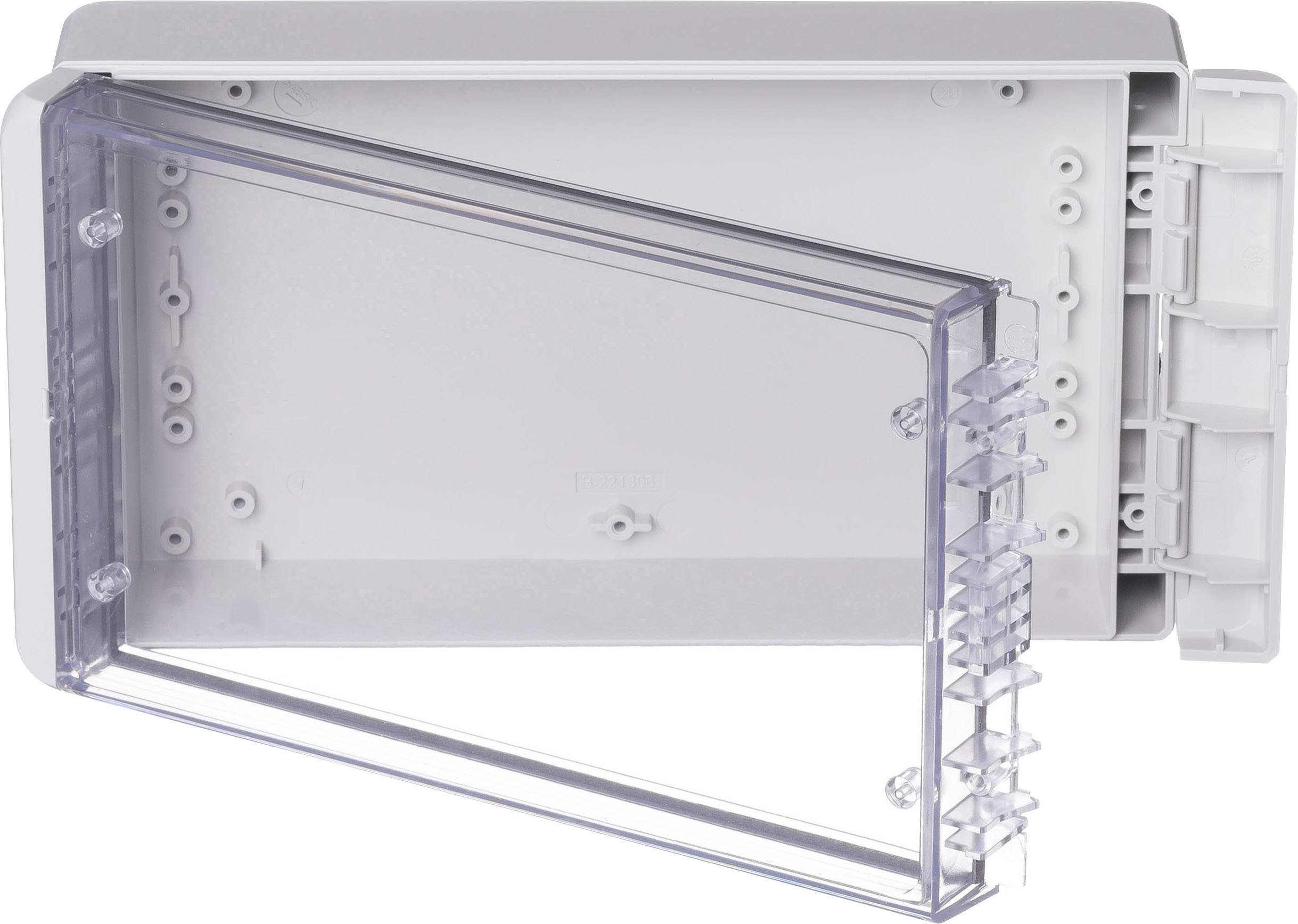 Boîtier d'extérieur Bopla Bocube B 221306 PC-V0-G-7035 96025225 gris clair (RAL 7035) 125 x 231 x 60 Polycarbonate V0 1 
