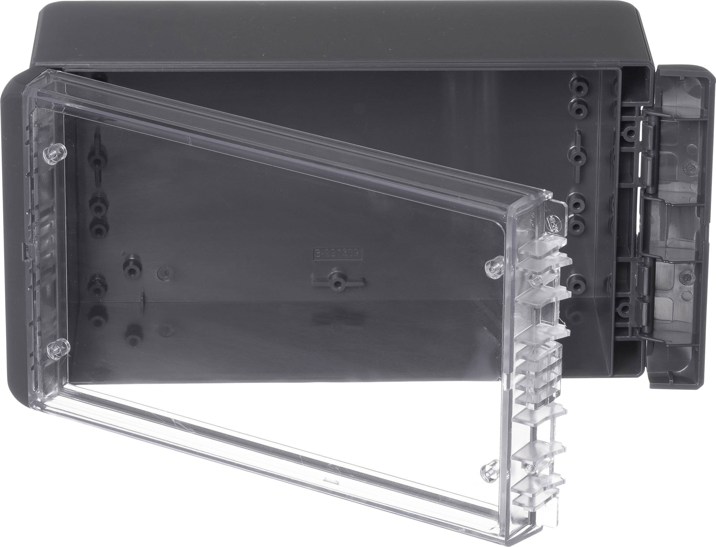 Boîtier d'extérieur Bopla Bocube B 221309 PC-V0-G-7024 96025234 gris graphite (RAL 7024) 125 x 231 x 90 Polycarbonate V0