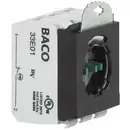 BACO 334E22 Élément de contact avec adaptateur de fixation 2 NF (R), 2 NO (T) à rappel 600 V 1 pc(s) Piece