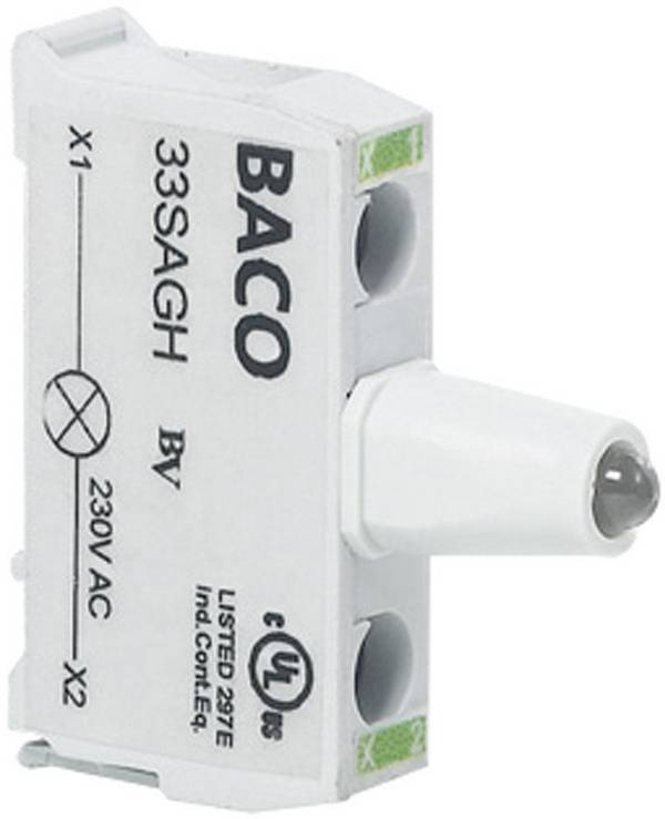 BACO 33SARL Élément LED   rouge  12 V/DC, 24 V/DC 1 pc(s)