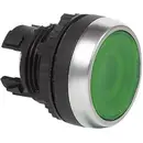 BACO 224002 L21AH20 Bouton-poussoir collerette plastique, chromé bouton vert 1 pc(s) Piece