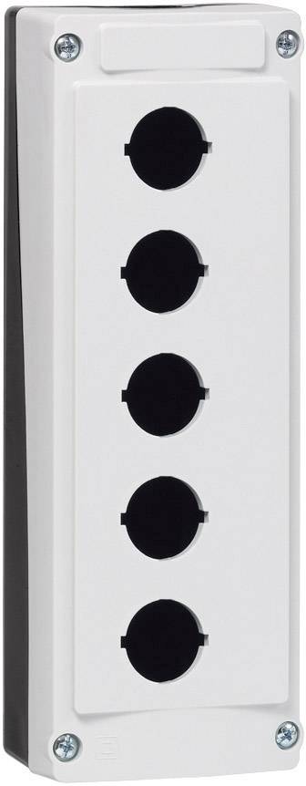 BACO 224205 5 emplacements (L x l x H) 206 x 74 x 47.9 mm gris, noir 1 pc(s)