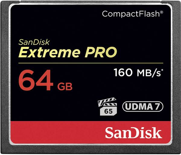 Carte CompactFlash SanDisk Extreme Pro® 64 GB Conrad.fr